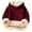 Wine, variant on GYUJNB Girls Fleece Hooded Sweatshirt Soft Lined Pullover Cozy Warm Kids Jacket Top for Cold Weather Outdoor Play,Hoodies for Teen Girls,7-8 Years