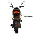 thumbnail image 4 of Bicimoto Eléctrica BIKEON TWIN MAX Azul 1000W 60V 20Ah, hasta 40km/h y 50km Autonomía, Suspensión Delantera Avanzada, Frenos de Disco y Tambor, Llantas 90/80-10 Tubeless, Luces LED, 4 of 9