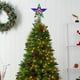 thumbnail image 5 of Luz LED estrella para el Árbol de Navidad | Decoración navideña luminosa de cinco puntas y transparente | Blanco cálido y plástico multicolor, 6,7"x5,9" | Decoración navideña duradera y fácil de, 5 of 6