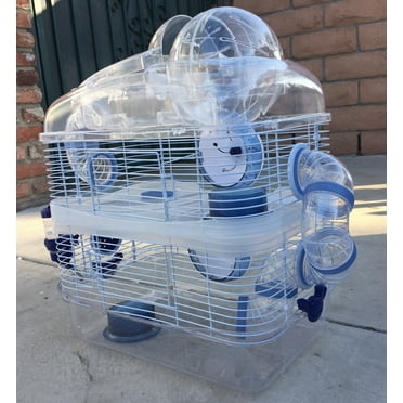 Picture of Dwarf Hideout 5-Tier Large Hamster Mansion/Mouse Habitat with Wheel ...