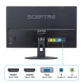 thumbnail image 3 of Monitor LED Gaming Sceptre Negro 24 Pulgadas FHD 75Hz con Altavoces Integrados, 3 of 6