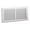 White, variant on Tru Aire 6 in. H X 12 in. W 1-Way Powder Coat White Steel Return Air Grille