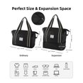 thumbnail image 3 of Bolsa de viaje WALNEW, impermeable, de fin de semana, con compartimento húmedo, 3 of 8