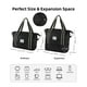 thumbnail image 3 of Bolsa de viaje WALNEW, impermeable, de fin de semana, con compartimento húmedo, 3 of 8