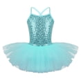 thumbnail image 3 of Niños Niñas Ballet Tutu Ropa de baile traje de baño para chicas bailarinas leotardo de gimnasia Ballet contemporáneo vestidos de baile, 3 of 5