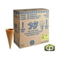 thumbnail image 4 of JOY #310 Sugar Ice Cream Cone, Classic Crunchy Tapered Wafer, 800/Box (Full Pallet – 19,200 Cones Total), 4 of 4
