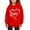 Red, variant on BaoFuBaoMei Lightweight Hoodie Boys Girls Valentines Heart Long Cuffed Sleeve Sweatshirt Tops Fleece Lined Loose Hooded Fall Clothing for School Party Classroom Celebration