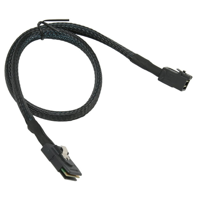 Mini 8643 to 8087 Cable for Computer Server, HD 12Gbps Mini SFF 8643 8087 HD Environment Friendly Data Cable Computer Server Cable.