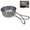 S:10.5cm, variant on SharkTRUE Titanium-Coated Outdoor Cooking Pot with Foldable Handle, Lightweight Double-Wall Heat-Resistant Bowl, Portable Camping Cookware for Backpacking, Hiking & Daily Noodle Soup