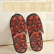 thumbnail image 2 of Balery Tomatoes And Chili Pantuflas de Casa de Felpa Silenciosas con Diseño Estampado, Zapatillas Cómodas Antideslizantes de Algodón para Interior-Medium, 2 of 8