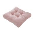 thumbnail image 2 of Square Seat Cushions for Seat Dining Chair, Chair Cushions Square No Ties, Desk Chair Cushion for Long Sitting Cute Comfortable Fleece Seat Cushion Thick Dorm Room Essentials, 2 of 6