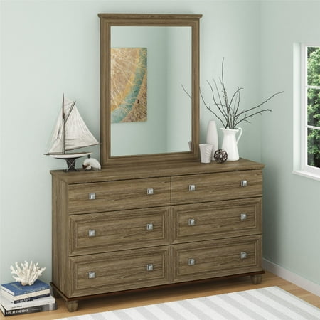 Tropical Island Dresser Mirror - Ameriwood Home Hanover Creek Rectangular Dresser Mirror
