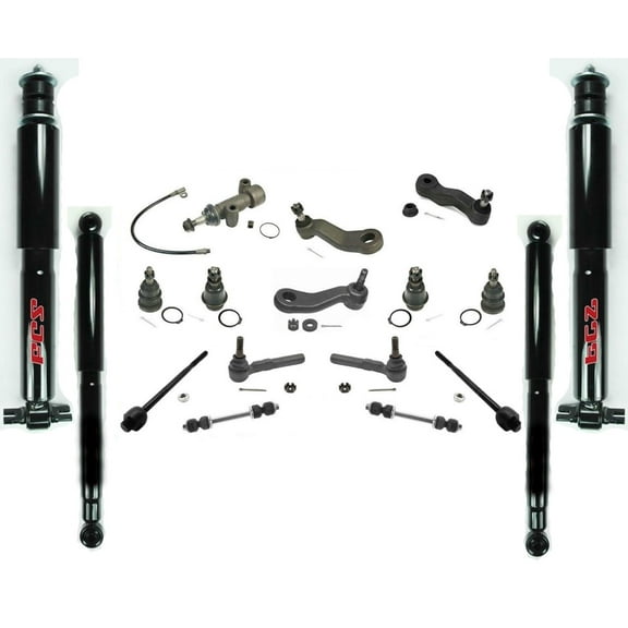 Idler Pitman Arm Ball Tie Rod For GMC Silverado 1500 Rear Wheel Drive 99-06 18pc