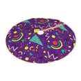 thumbnail image 2 of Kll Retro 80s Style Christmas Tree Skirt 36",Party Decorations Farmhouse For Christmas Decorations Holiday Party, 2 of 8
