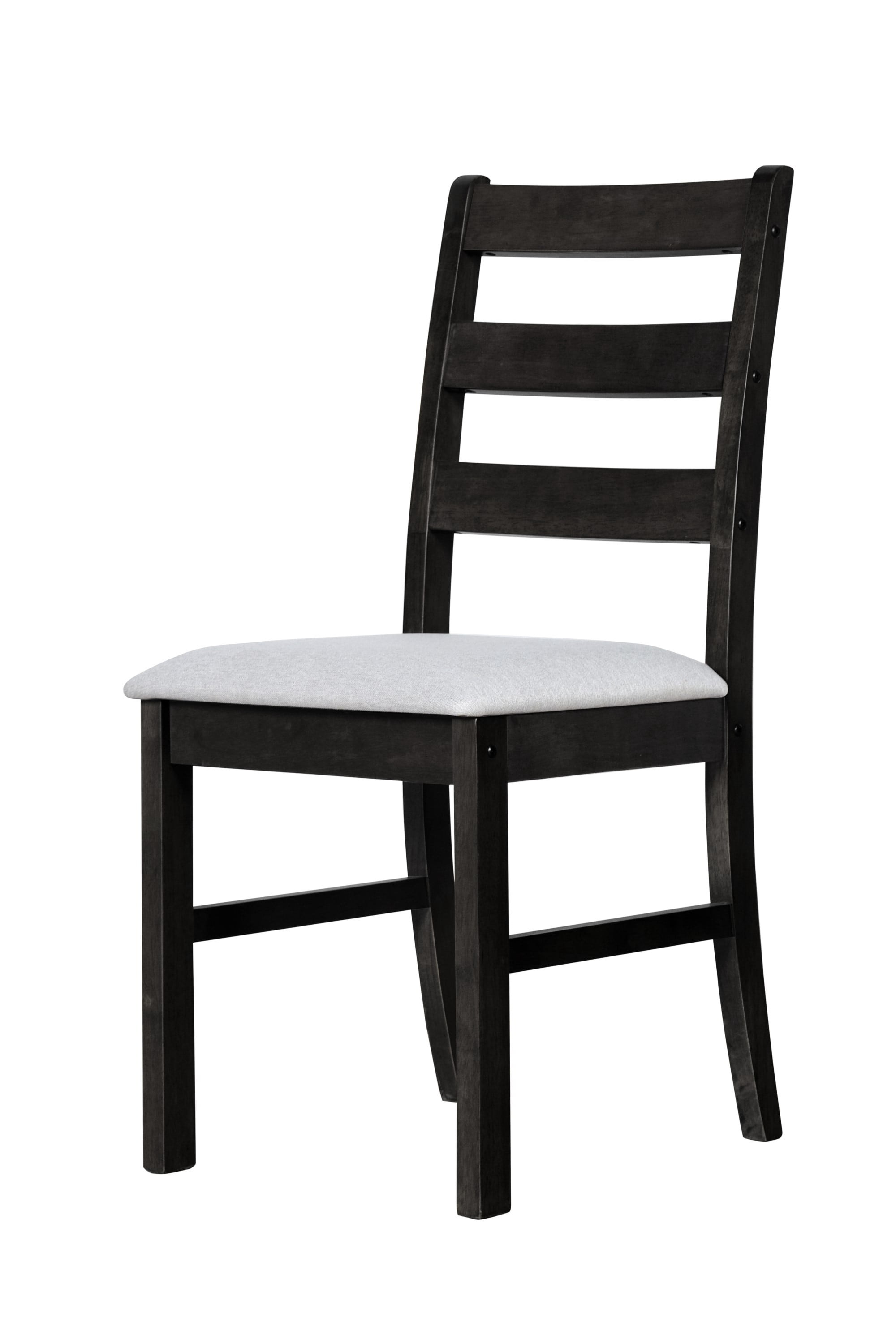 Home Design Athens Dining Chair (Set of 4), Black/Gray