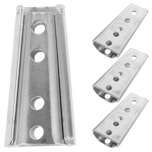 Shisuyan 4 Pcs Quincaillerie de Mobilier Charnières de Connecteur pour Canapé-Lit pour Connecter Dossier de Canapé