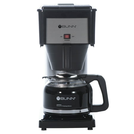 Bunn Velocity 10 Cup Black & Stainless Steel Coffee (Best One Cup Coffee Brewer)