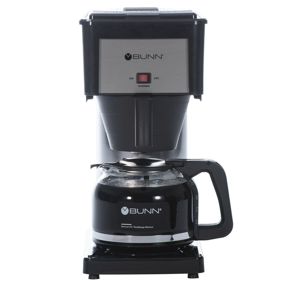 BUNN BXB Speed Brew Coffee Maker, Stainless Steel, 10 Cup, 38300.0066