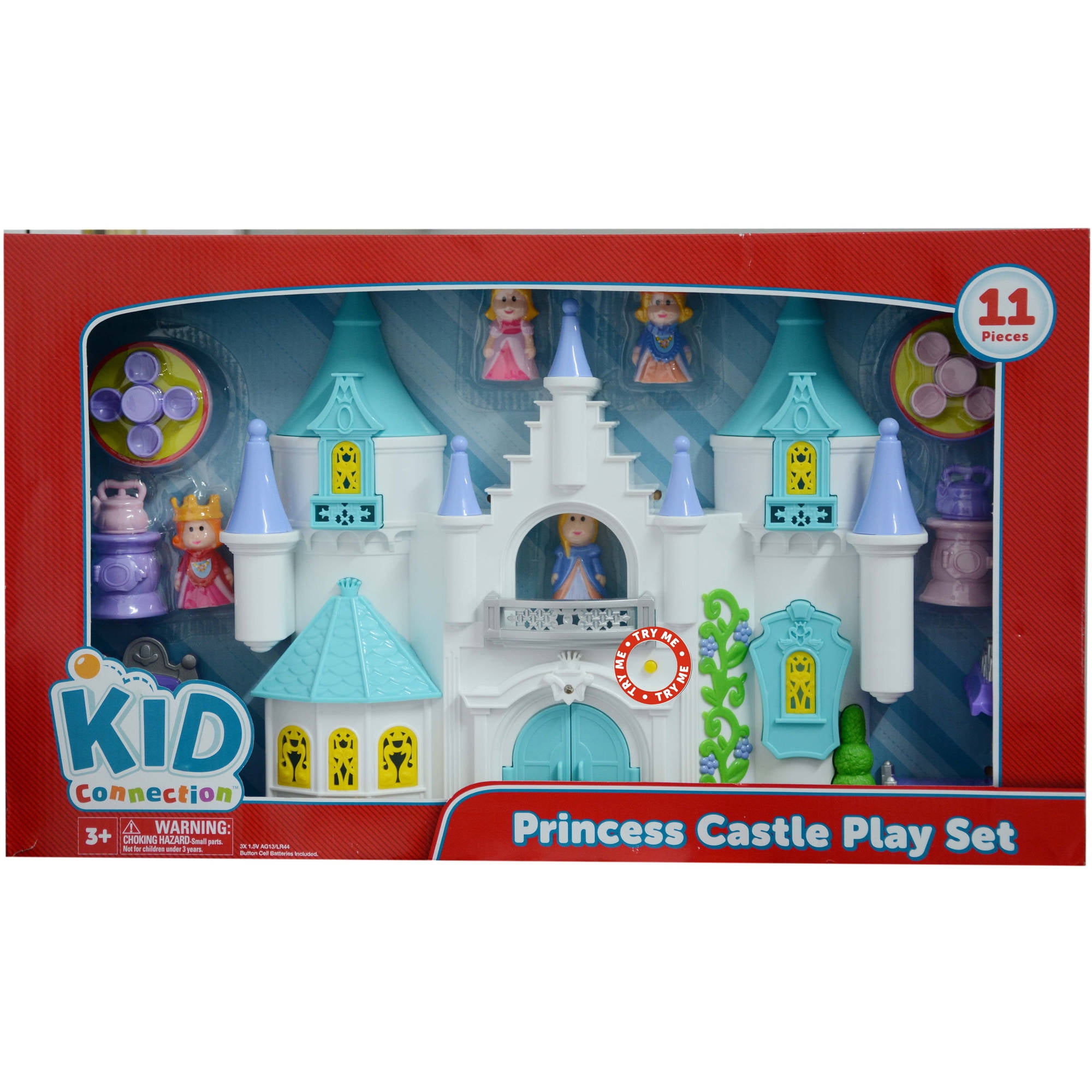 kid connection princess castle playset