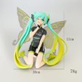 thumbnail image 1 of Hatsune Miku figura anime periférico mariposa bidimensional hermosa niña arrodillada ornamento modelo muñeca hecha a mano, 1 of 5