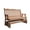 Unfinished, variant on Keystone Amish Co. 4 Foot York Red Cedar Porch Glider, Unfinished