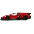 thumbnail image 4 of Lamborghini Veneno Red and Black "Hyper-Spec" Series 1/24 Diecast Model Car by Jada, 4 of 7