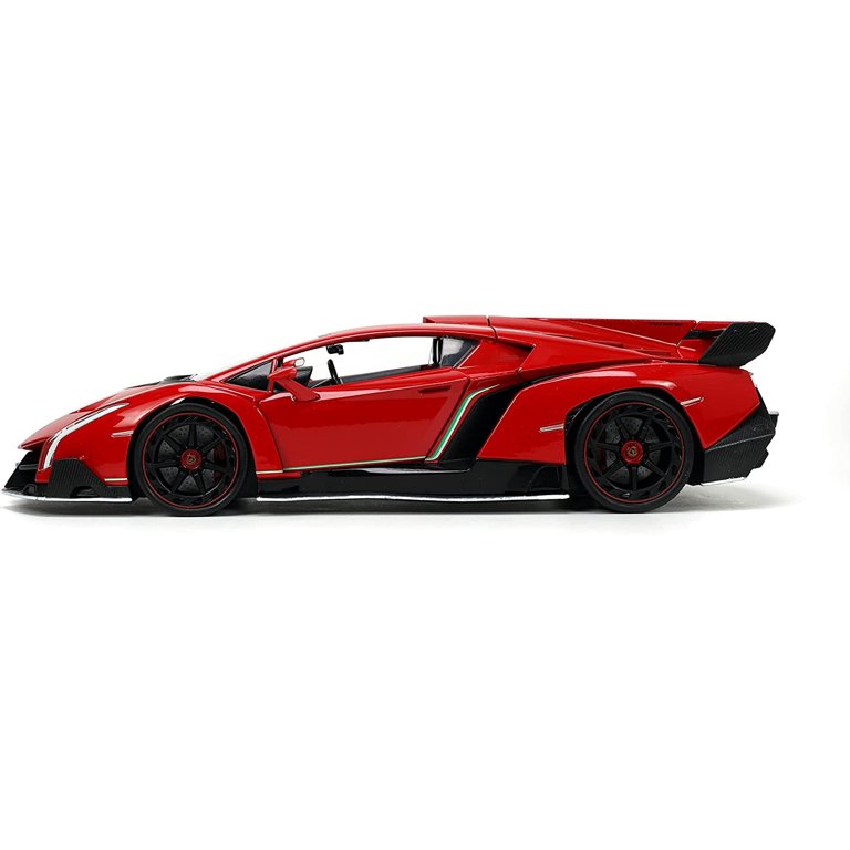 Lamborghini Veneno Red and Black 