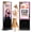 55-inch Touch Black, variant on 55 Inch 4K Indoor Digital Signage Floor Standing Digital Interactive Kiosks LCD Totem Monitor with Android System, Remote Content Management, Retail Store Information Screen White