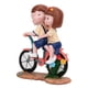 thumbnail image 2 of Dekaim Adorno Resina Bicicleta Pareja Forma Artesanía Decoración del Hogar Matrimonio Regalo De Cumpleaños, 2 of 5