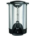 thumbnail image 1 of Hamilton Beach Commercial 100 Cup Stainless Steel Coffee Urn (HCU100S), Double Wall, 120V, 1 of 5