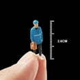thumbnail image 2 of Figurines Miniatures 1:64 Deliveryman pour Paysage Décoration Style A, 2 of 9