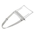 thumbnail image 1 of Sac Messager Transparent, Visible à l'Intérieur du Stade Sac Transparent Approuvé TPU pour Concerts Gris, 1 of 8