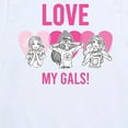 thumbnail image 3 of Barbie - Love My Gals  - Toddler And Youth Short Sleeve Graphic T-Shirt, 3 of 5