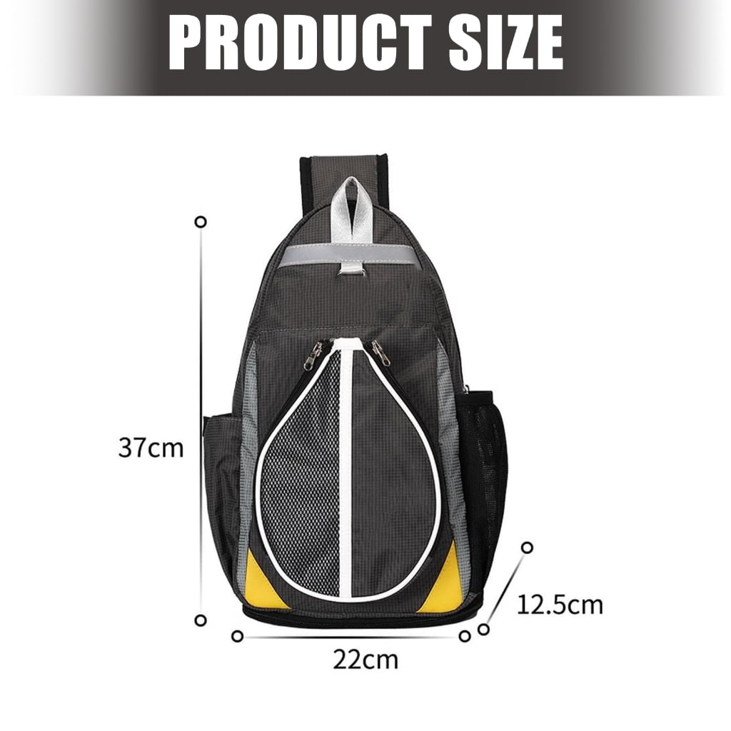 Durability Nylons Table Tennis Rackets Crossbody Bag Waterproofed for Beginners