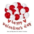 thumbnail image 5 of 1 Set Valentine's Day and Red Glittery Heart Garland Valentine's Day Party Decorations Ornaments for Valentines Day Wedding Engagement Party Home Decoration, 5 of 7