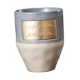 thumbnail image 4 of Taza de café de cerámica de 265 ml, reutilizable, única y moderna, de porcelana. Gris, 4 of 9