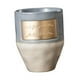 thumbnail image 4 of Taza de café de cerámica reutilizable, única, para beber, de porcelana. Gris, 4 of 9