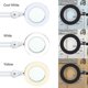 thumbnail image 3 of Magnifying Lamp - Magnifier With 5 Diopter - With , Swivel Arm, Dimmable, 3 Col, 3 of 3