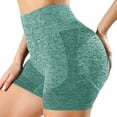 thumbnail image 5 of Women Yoga Shorts High Waist Lift Butt Fitness Gym Running Sexy Peach Buttocks Workout Fitness Ladies Short Pants Sportswear, 5 of 9