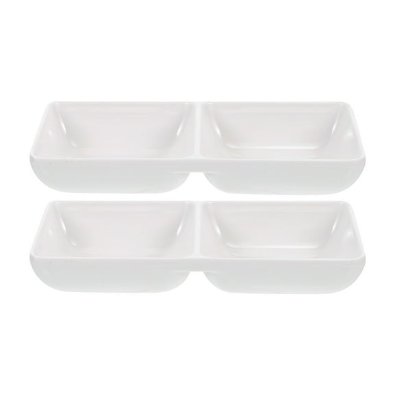 SOPOTUTU 2-Pack White Paint Mixing Trays with Non- Bottom, Palette for Artists and Projects