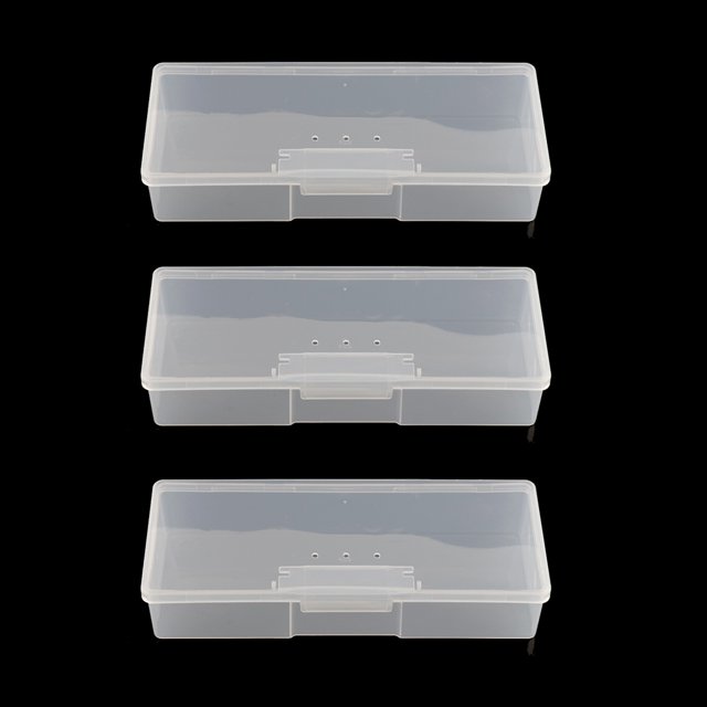 Cajas de almacenamiento Macarena Caja de almacenamiento transparente 3 Piezas