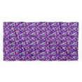 thumbnail image 5 of Bimba Purple Tribal Feather Pure Silk Printed Head Bandanas Summer Neck Wrap Scarf 40 x 80 Inches, 5 of 6