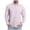 Pink, variant on VSSSJ Linen Shirts for Men Regular Fit Long Sleeve Blouse Button Down Dress Shirts Vintage Turndown Collar Wedding Hawaiian Shirt Pink XXXL