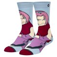 thumbnail image 2 of ODD SOX, Unisex, Anime, Sakura, Crew, Novelty Funny Cool Cartoon Adult Swim, 2 of 6