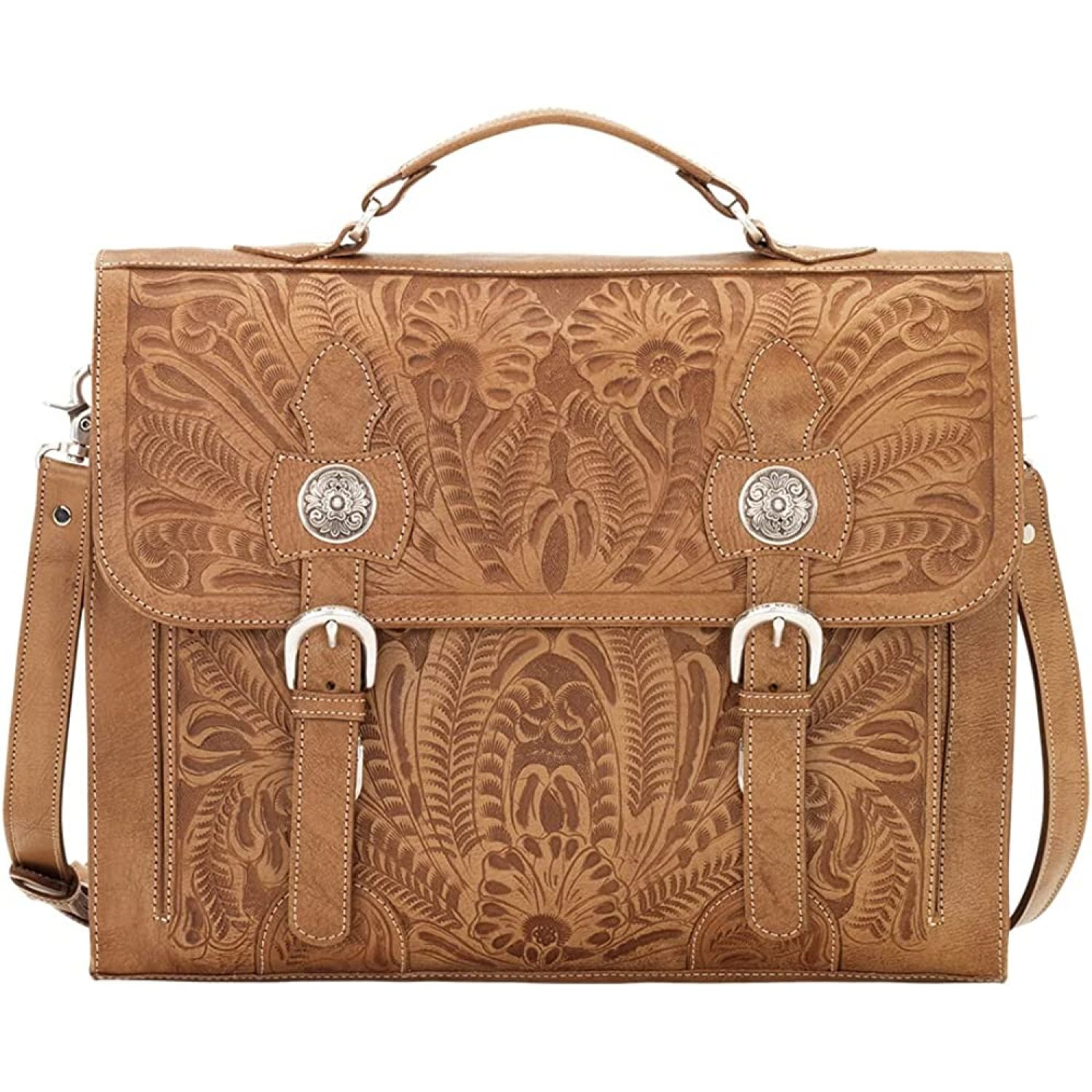 Western Briefcase Stagecoach Collection by Style 4242208, Made in USA