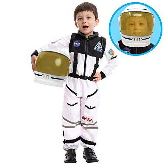 Disfraz de astronauta Spooktacular Creations con casco para niños