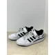 thumbnail image 1 of Ad-id-as Forum Low Men Retro Casual Bball Shoe White Black Sneaker Leather Size 10, 1 of 6