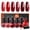 Apple Red, variant on Modelones Jelly Nail Polish of 6 Colors Sheer Nude Mini Nail Polish Set Natural Jelly Red Pink Brown Colors Quick Dry Nail Polish Kit for DIY Valentine's Day Nail Art Salon Home Gift for Women Girl