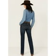 thumbnail image 3 of Wrangler Women's Q- Medium Wash Mid Rise Ultimate Riding Bootcut Jeans - 112338893 29W x 30L, 3 of 4