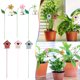 thumbnail image 1 of Piquetas metálicas para jardín con luces solares • Decoración floral exterior en pack de 4 • Metal resistente a la intemperie y tela no tejida • Instalación fácil de enchufes para jardín y patio, 1 of 3